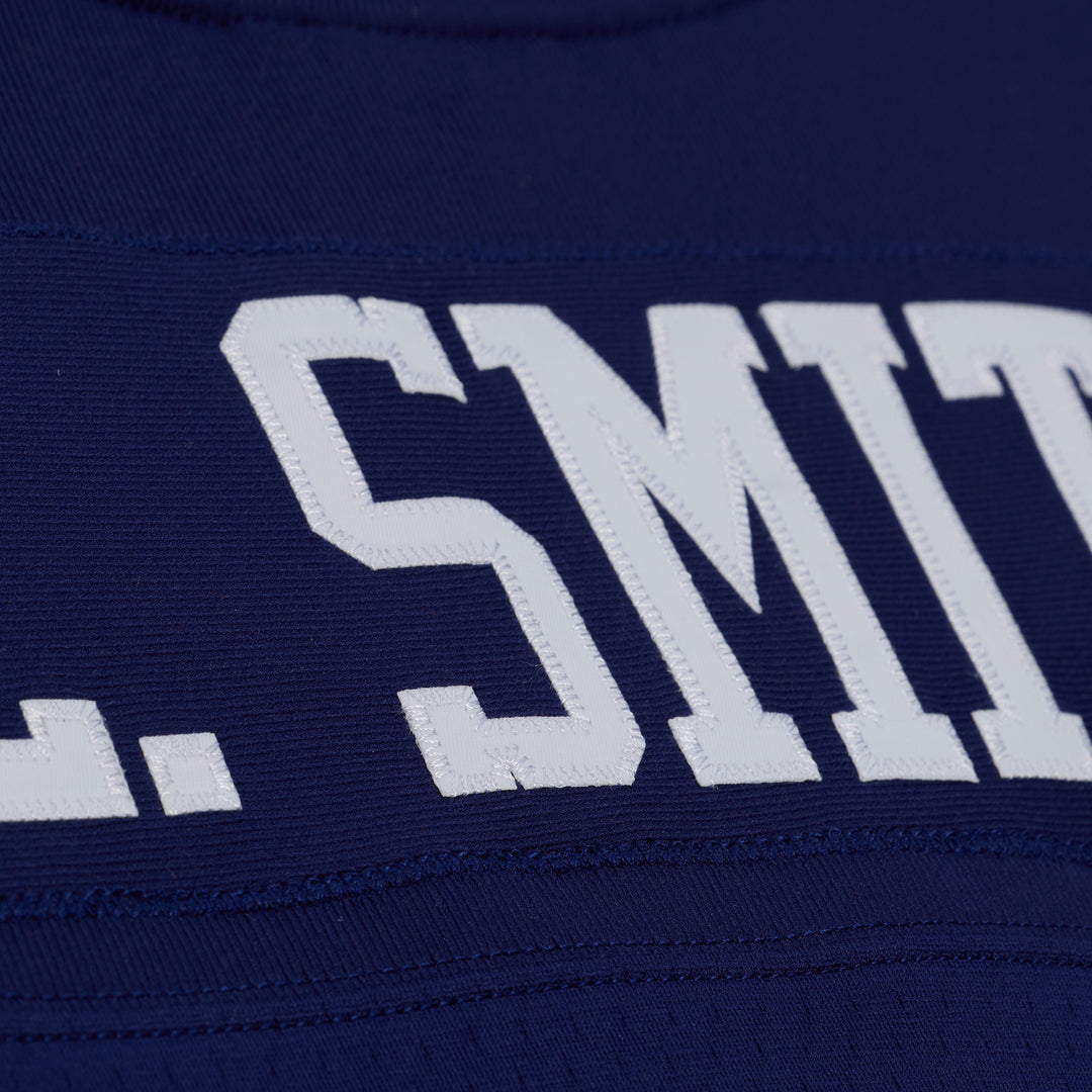 Emmitt Smith Dallas Cowboys 1990 NFL Legacy Dark Jersey Mitchell &amp; Ness Blue