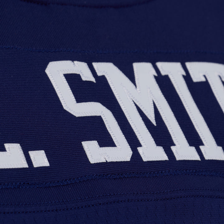 Emmitt Smith Dallas Cowboys 1990 NFL Legacy Dark Jersey Mitchell &amp; Ness Blue