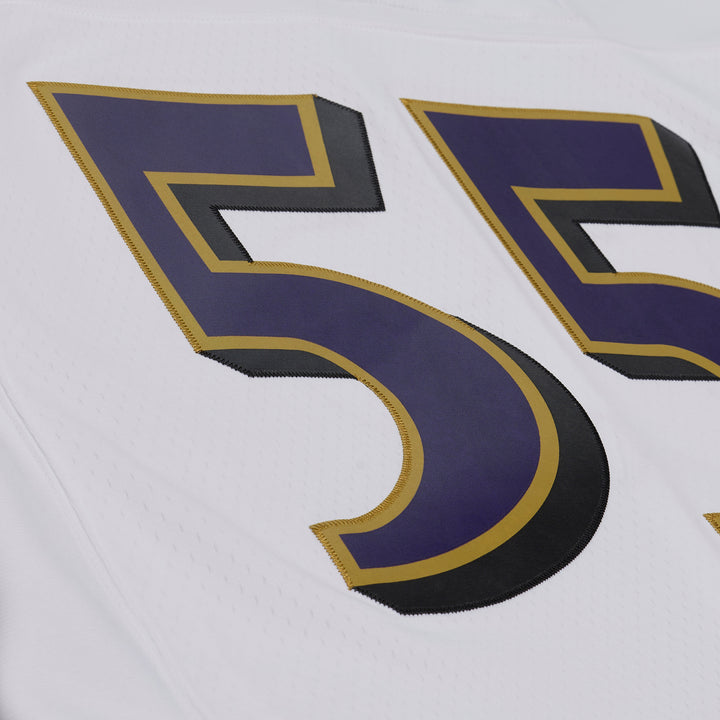 Terrell Suggs Baltimore Ravens 2003 NFL Legacy Jersey Mitchell &amp; Ness White