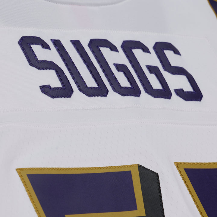 Terrell Suggs Baltimore Ravens 2003 NFL Legacy Jersey Mitchell &amp; Ness White