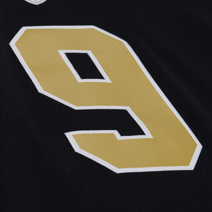 New Orleans Saints Larry Drew Brees NFL Legacy Jersey 2009 Mitchell &amp; Ness Black Gold