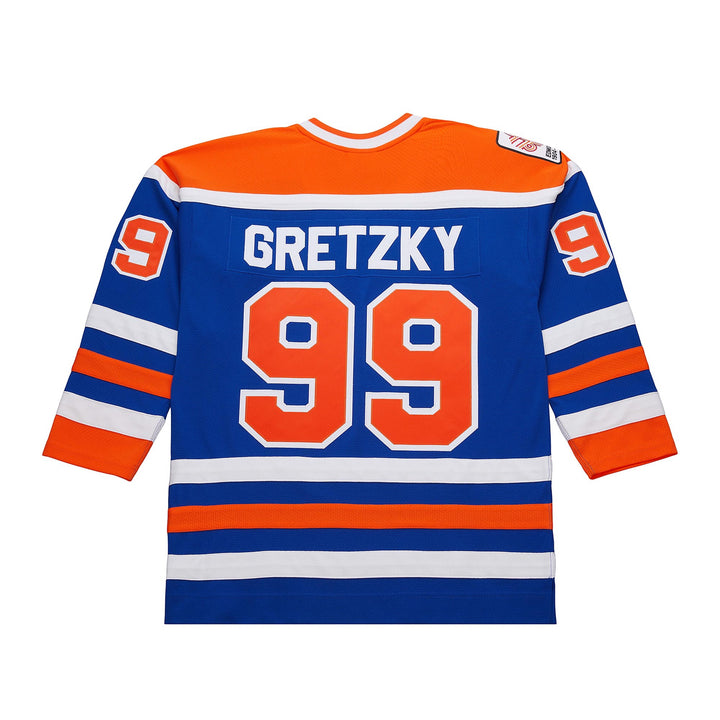 Wayne Gretzky Edmonton Oilers 1979 NHL Dark Jersey Mitchell &amp; Ness