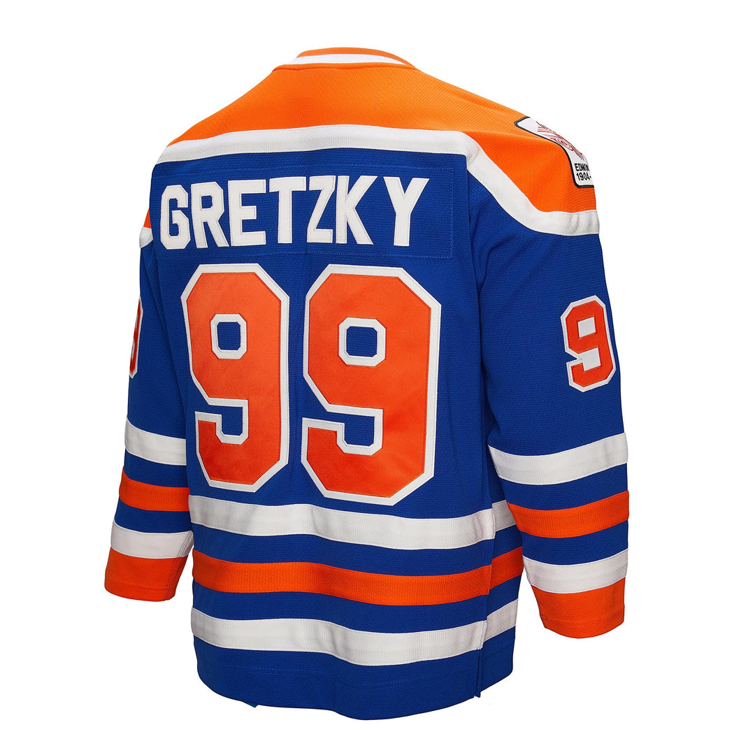 Wayne Gretzky Edmonton Oilers 1979 NHL Dark Jersey Mitchell &amp; Ness