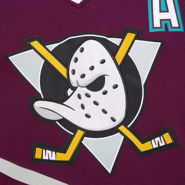 Teemu Selanne Anaheim Ducks 1996 NHL Dark Jersey Mitchell &amp; Ness