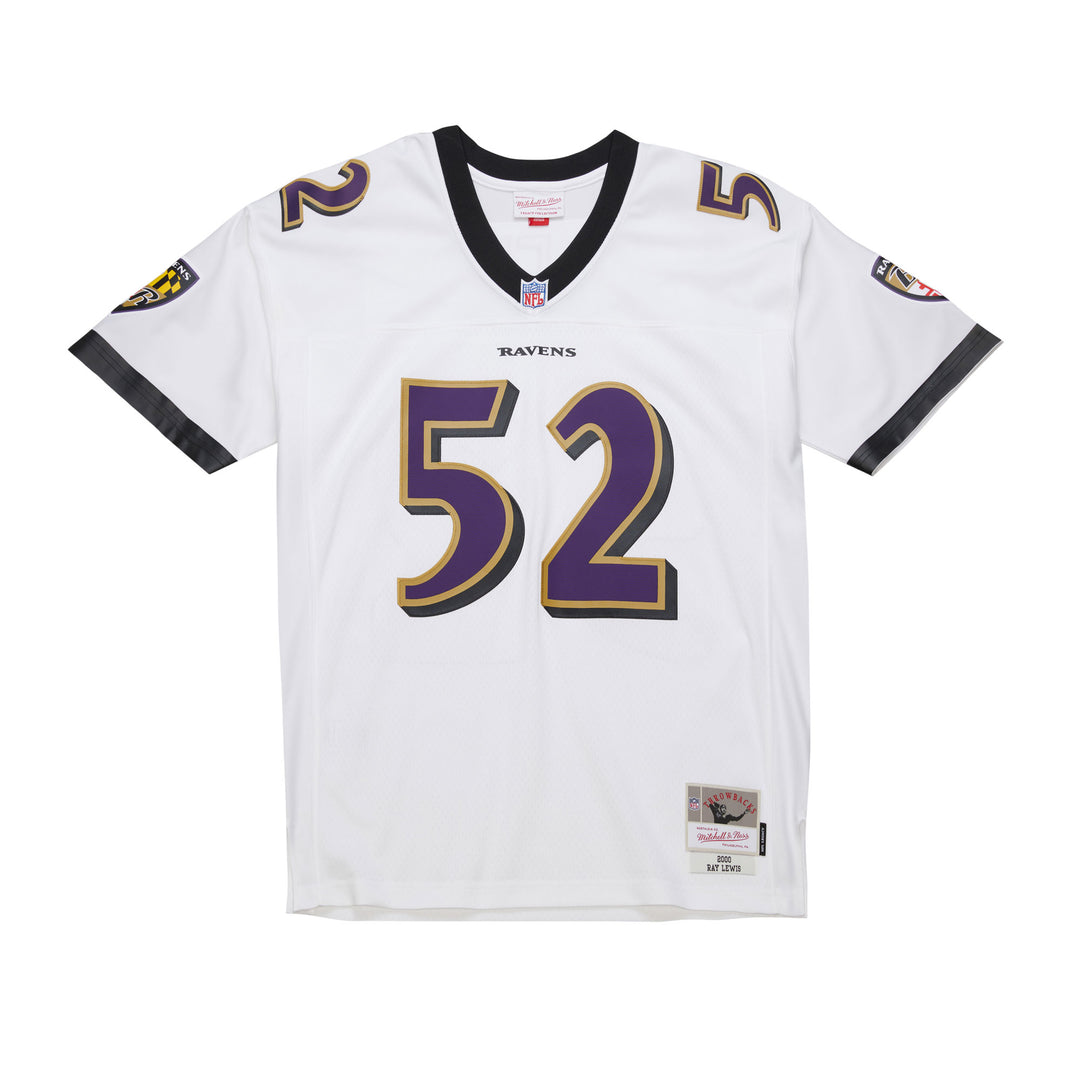 Ray Lewis Baltimore Ravens 2000 NFL Legacy Jersey Mitchell &amp; Ness White