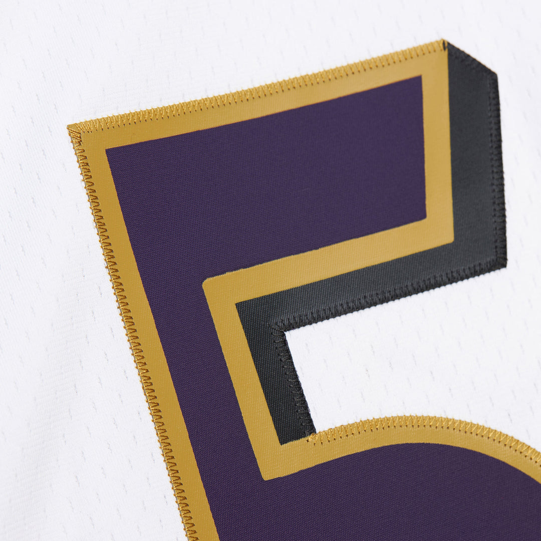 Ray Lewis Baltimore Ravens 2000 NFL Legacy Jersey Mitchell &amp; Ness White