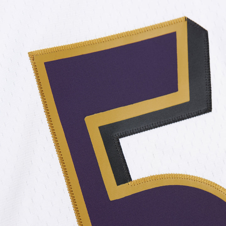Ray Lewis Baltimore Ravens 2000 NFL Legacy Jersey Mitchell &amp; Ness White