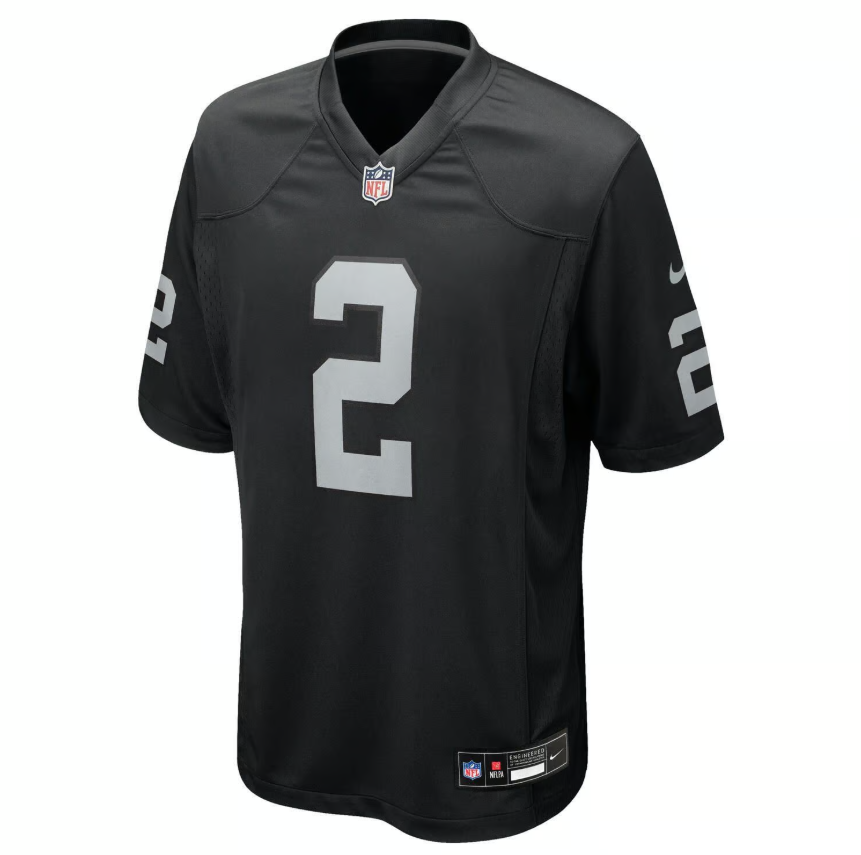 Ashton Jeanty Las Vegas Raiders Home NFL Game Jersey Nike