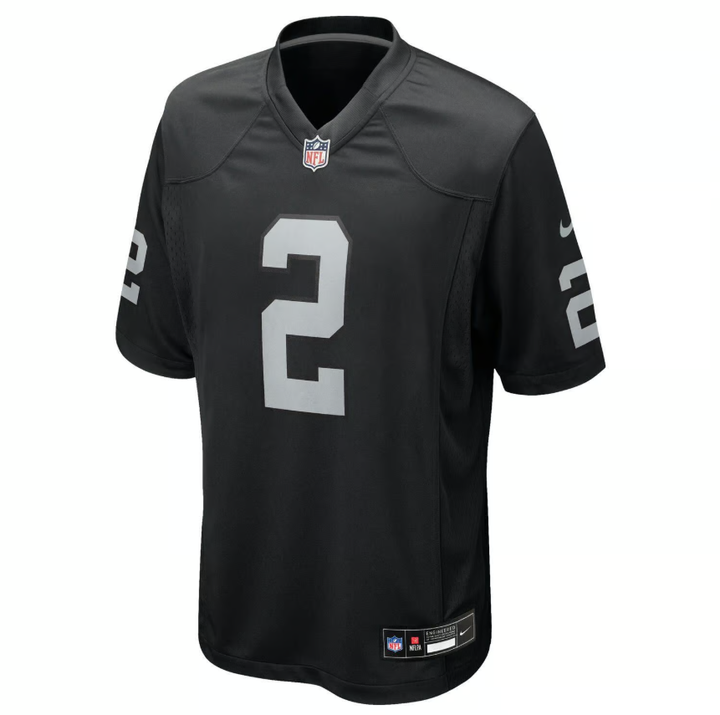 Ashton Jeanty Las Vegas Raiders Home NFL Game Jersey Nike
