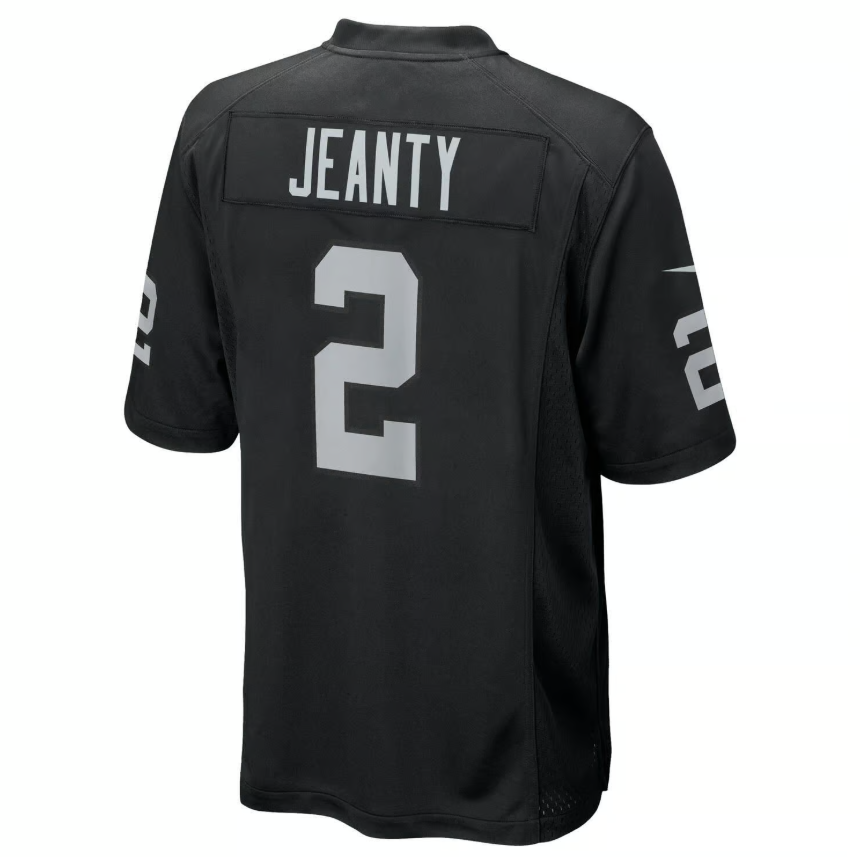 Ashton Jeanty Las Vegas Raiders Home NFL Game Jersey Nike