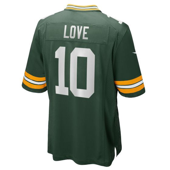Jordan Love Green Bay Packers NFL Game Jersey Nike
