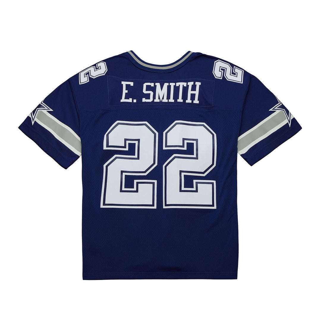 Emmit Smith Dallas Cowboys 1996 NFL Dark Jersey Mitchell &amp; Ness Blue