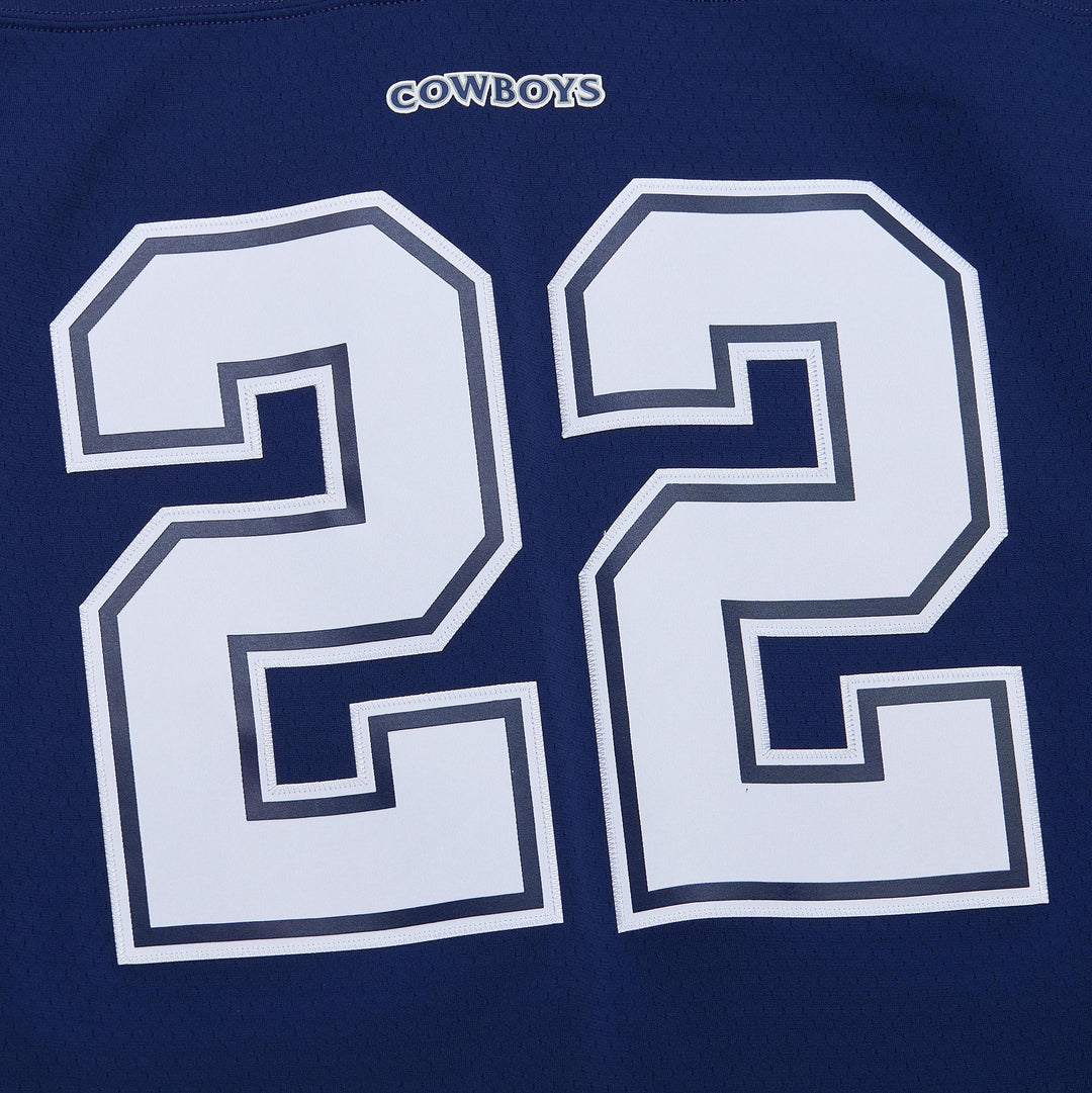 Emmit Smith Dallas Cowboys 1996 NFL Dark Jersey Mitchell &amp; Ness Blue