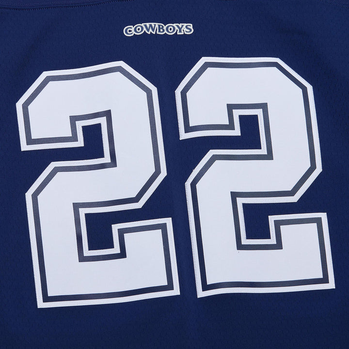 Emmit Smith Dallas Cowboys 1996 NFL Dark Jersey Mitchell &amp; Ness Blue