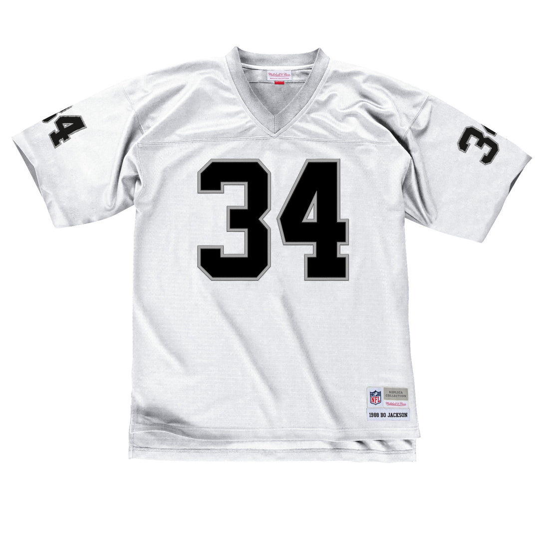Bo Jackson Los Angeles Raiders NFL Legacy Jersey Mitchell &amp; Ness White
