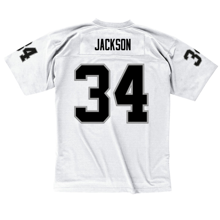 Bo Jackson Los Angeles Raiders NFL Legacy Jersey Mitchell &amp; Ness White