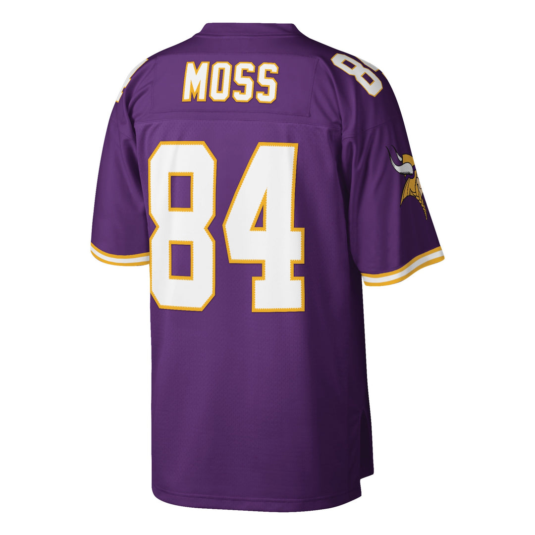 Randy Moss Minnesota Vikings 1998 NFL Legacy Jersey Mitchell &amp; Ness Purple