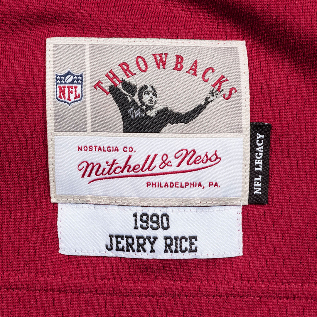 Jerry Rice San Francisco 49ers 1990 NFL Legacy Jersey Mitchell &amp; Ness