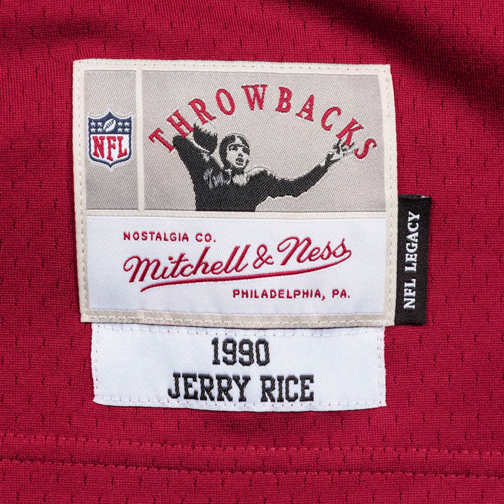 Jerry Rice San Francisco 49ers 1990 NFL Legacy Jersey Mitchell &amp; Ness