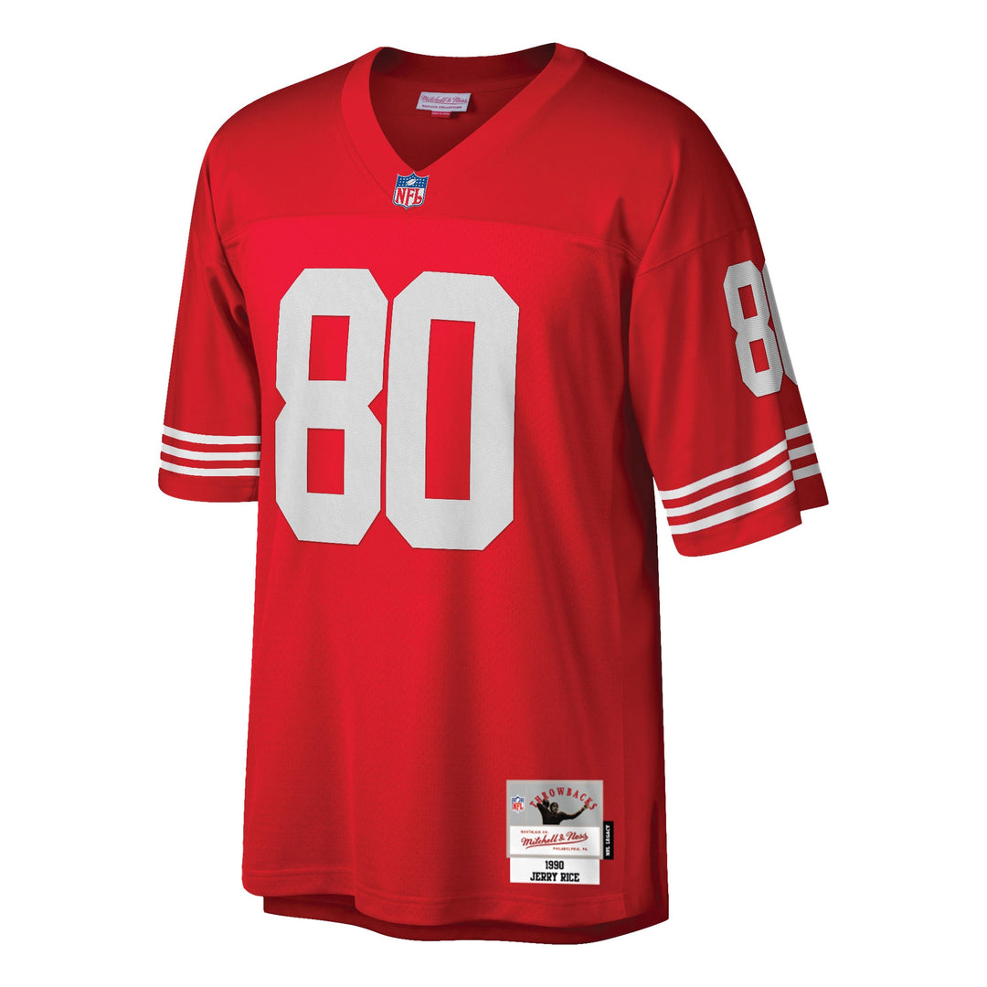 Jerry Rice San Francisco 49ers 1990 NFL Legacy Jersey Mitchell &amp; Ness
