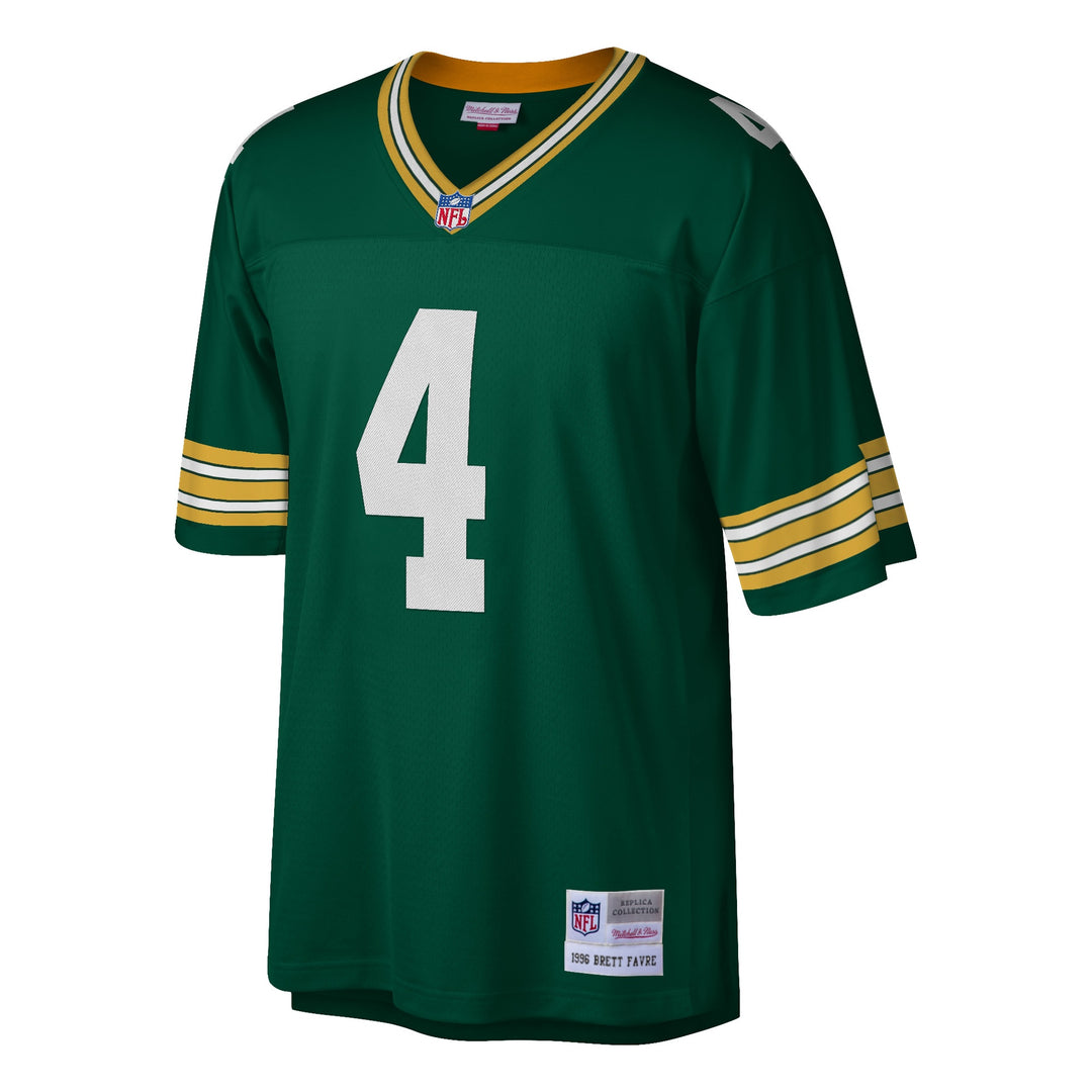 Brett Farve Green Bay Packers 1996 NFL Legacy Jersey Mitchell &amp; Ness