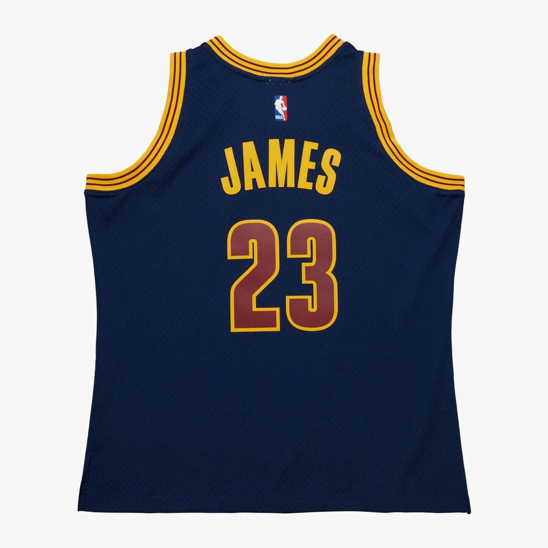 Lebron James Cleveland Cavaliers 2015-2016 Alternate NBA Swingman Jersey Mitchell &amp; Ness