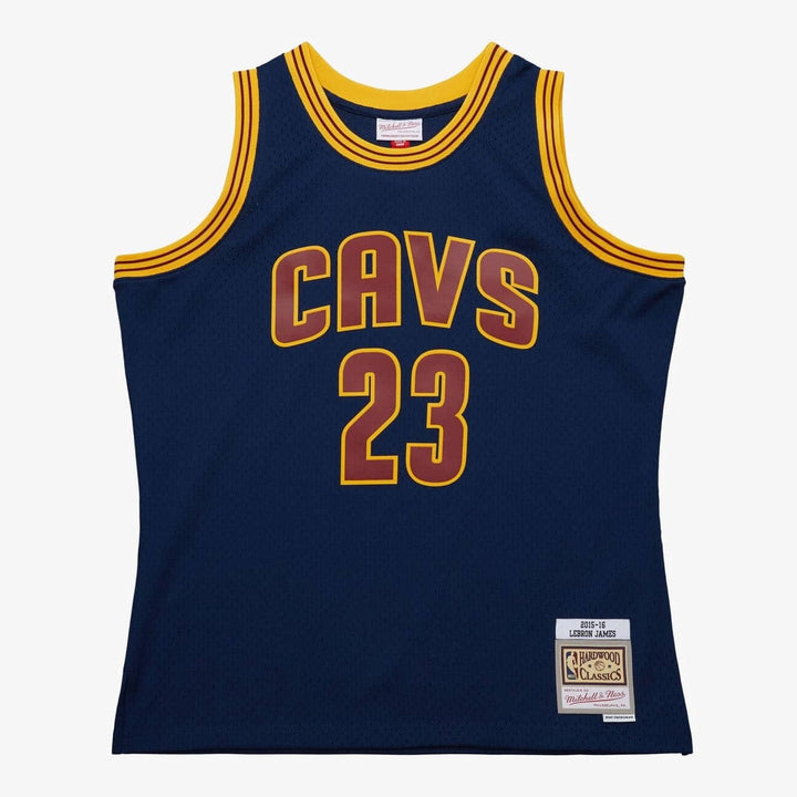 Lebron James Cleveland Cavaliers 2015-2016 Alternate NBA Swingman Jersey Mitchell &amp; Ness