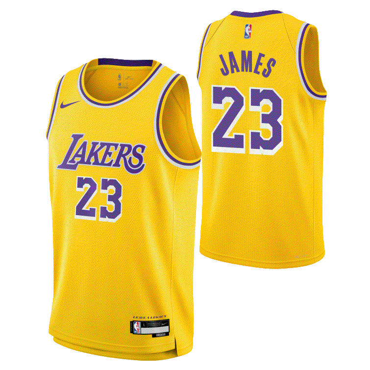 Lebron James Los Angeles Lakers Home NBA Jersey Nike - Jeugd