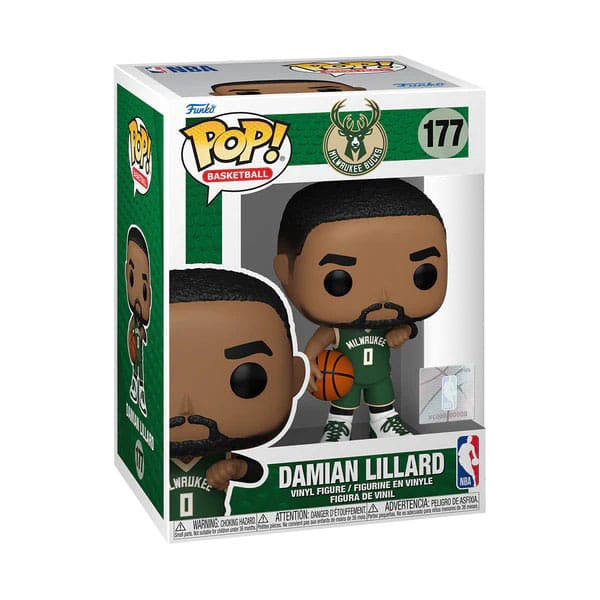 Funko - NBA Pop! - Damian Lillard - Milwaukee Bucks - 