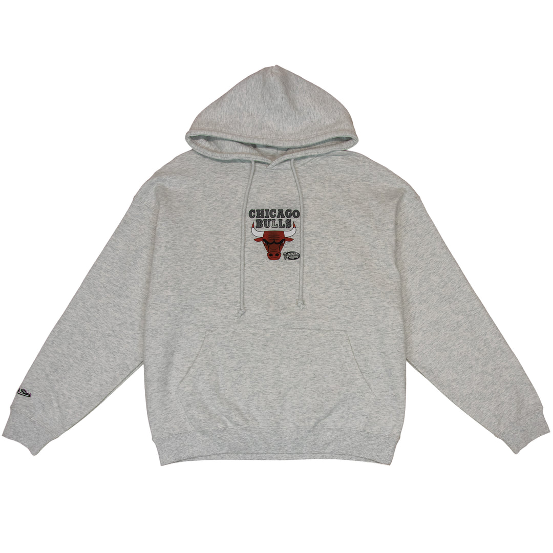Chicago Bulls NBA Champs Trophy Hoodie Mitchell &amp; Ness Grey
