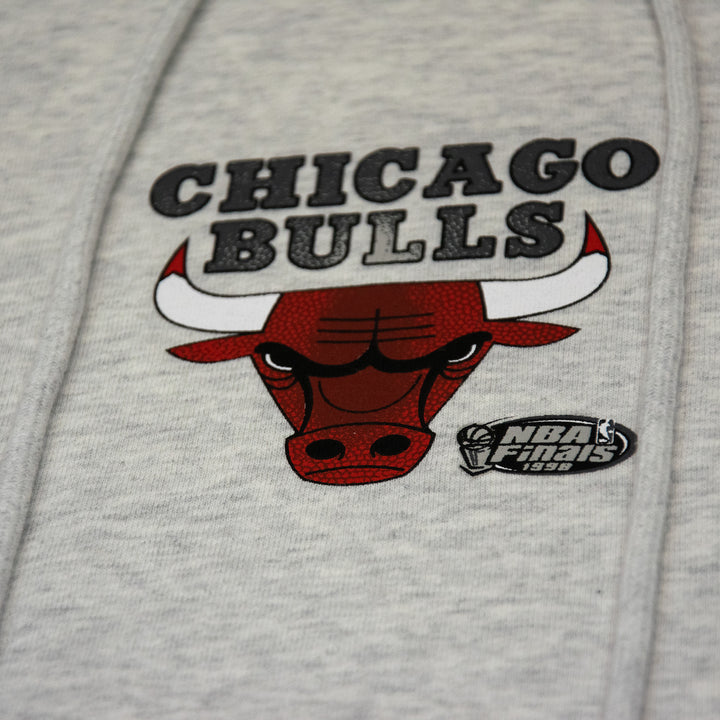 Chicago Bulls NBA Champs Trophy Hoodie Mitchell &amp; Ness Grey