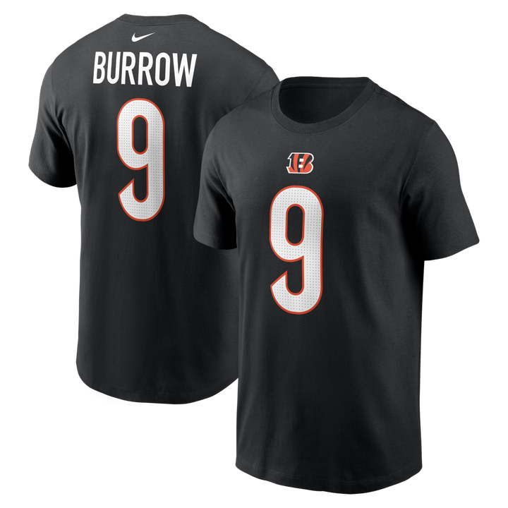 Nike - NFL Name &amp; Number Tee - Cincinnati Bengals - Joe Burrow