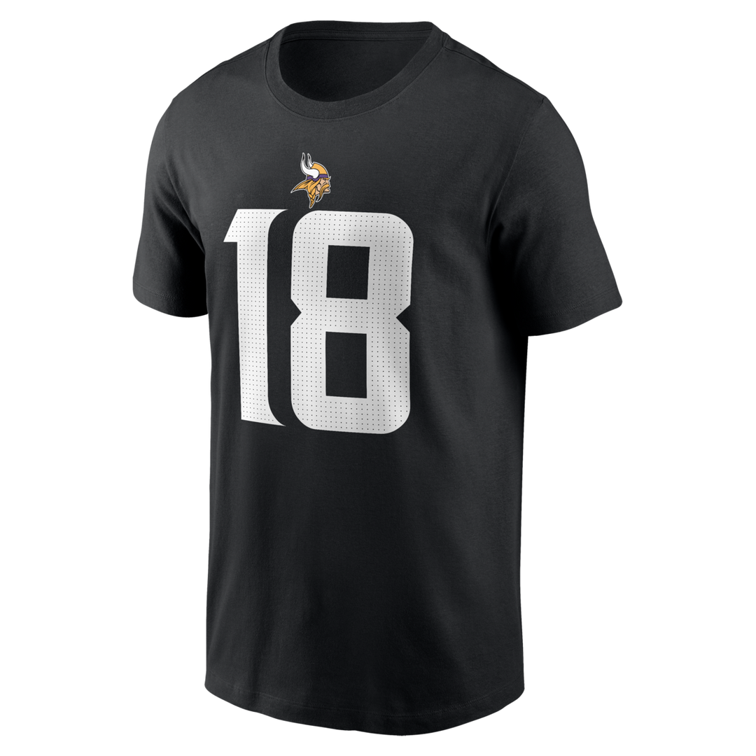 Nike - NFL Name &amp; Number Tee - Minnesota Vikings - Justin Jefferson
