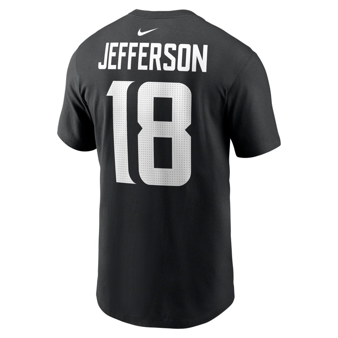 Nike - NFL Name &amp; Number Tee - Minnesota Vikings - Justin Jefferson