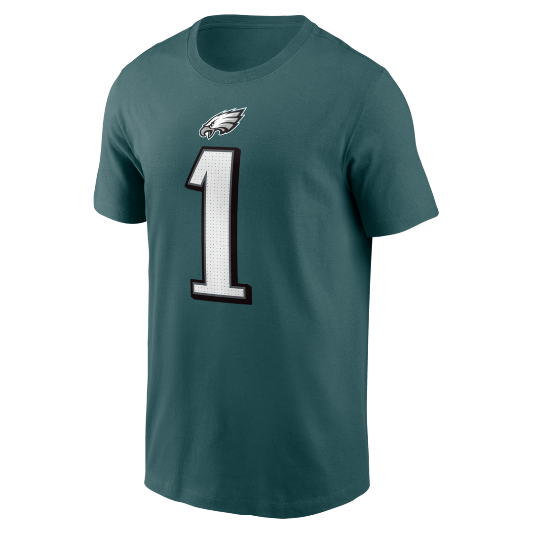 Nike - NFL Name &amp; Number Tee - Philadelphia Eagles - Jalen Hurts