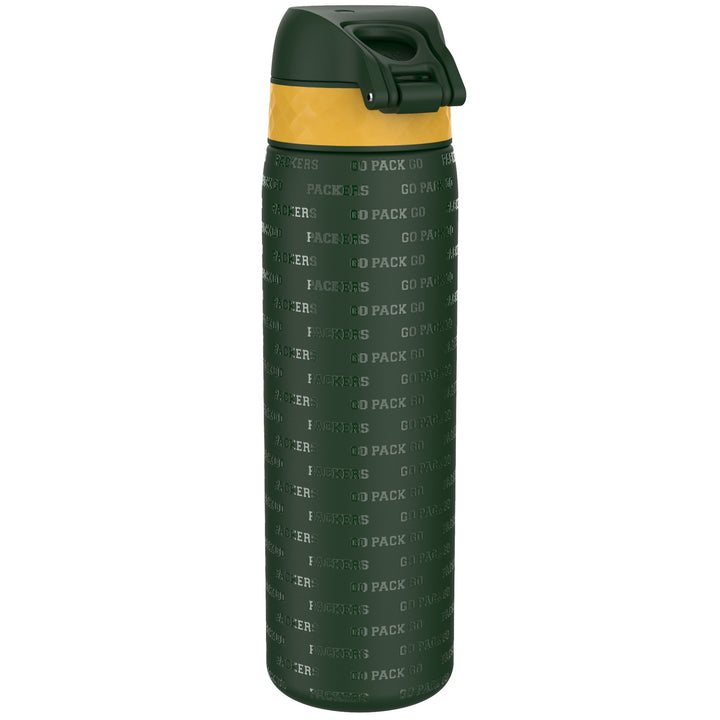 ION8 - One Touch Stainless Steel Waterbottle - NFL Green Bay Packers