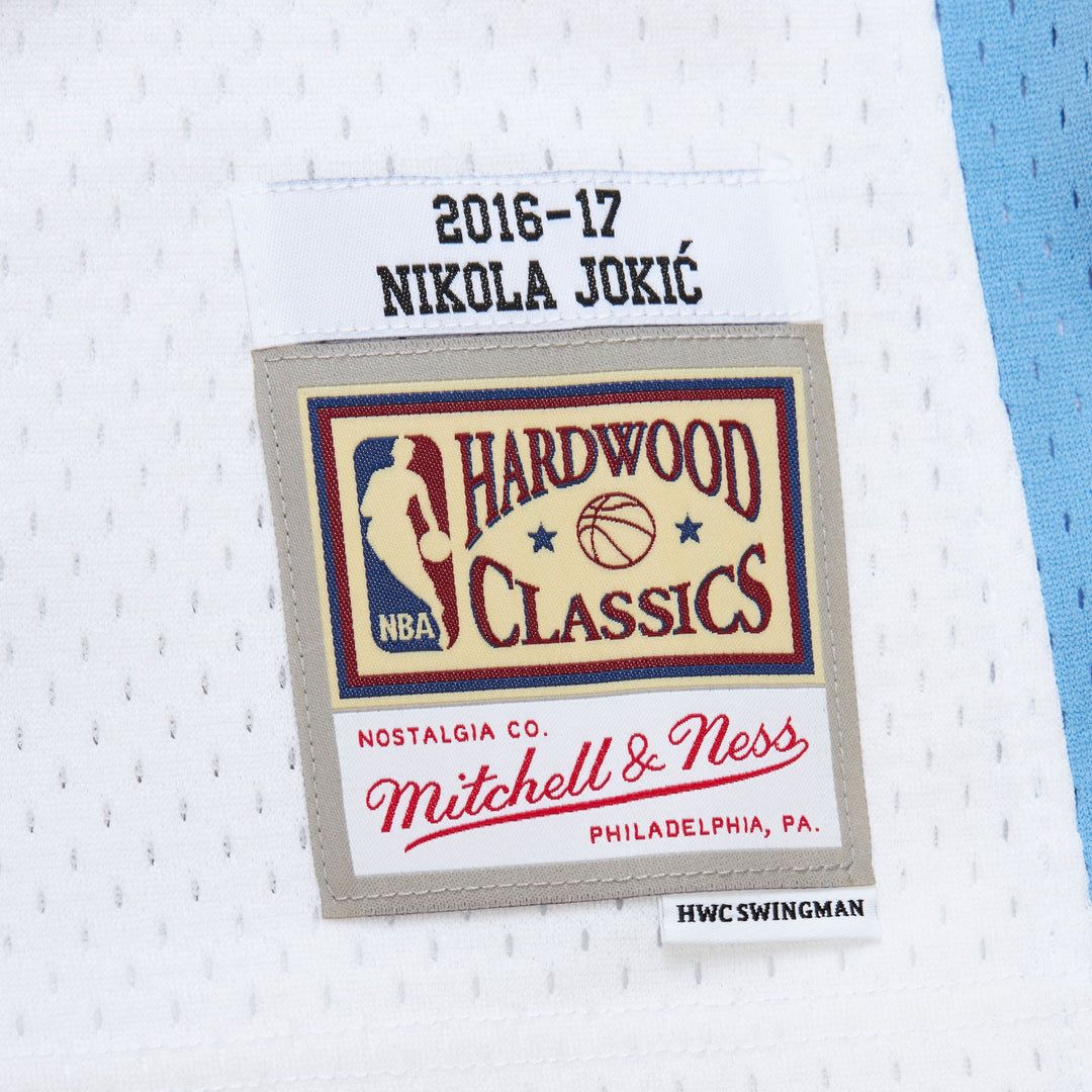 Mitchell &amp; Ness - NBA Swingman Jersey - Denver Nuggets - Nikola Jokic - 2016-2017 - White