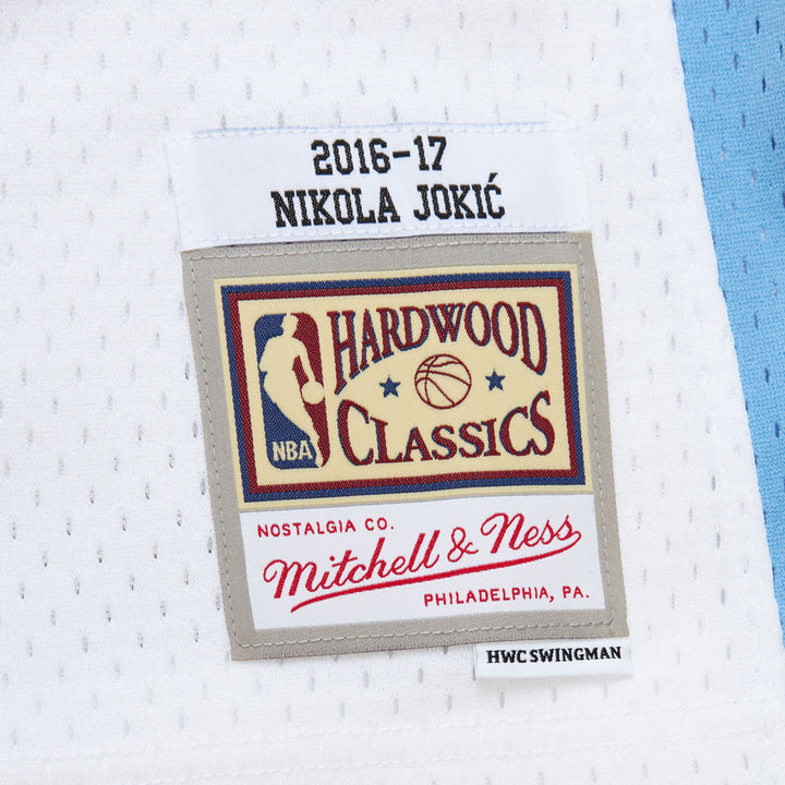 Mitchell &amp; Ness - NBA Swingman Jersey - Denver Nuggets - Nikola Jokic - 2016-2017 - White