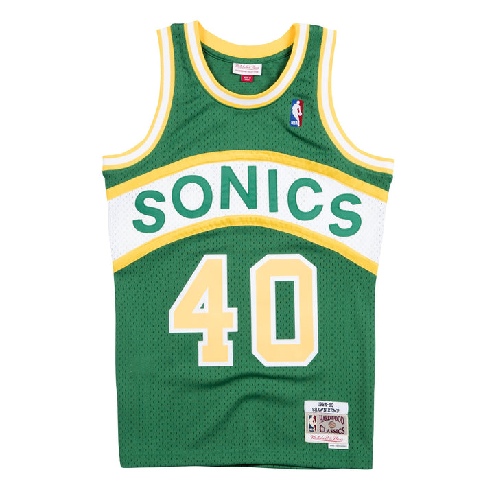 Mitchell &amp; Ness - NBA Swingman Jersey - Seattle SuperSonics - Shawn Kemp - 1994-1995