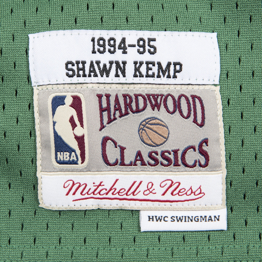 Mitchell &amp; Ness - NBA Swingman Jersey - Seattle SuperSonics - Shawn Kemp - 1994-1995