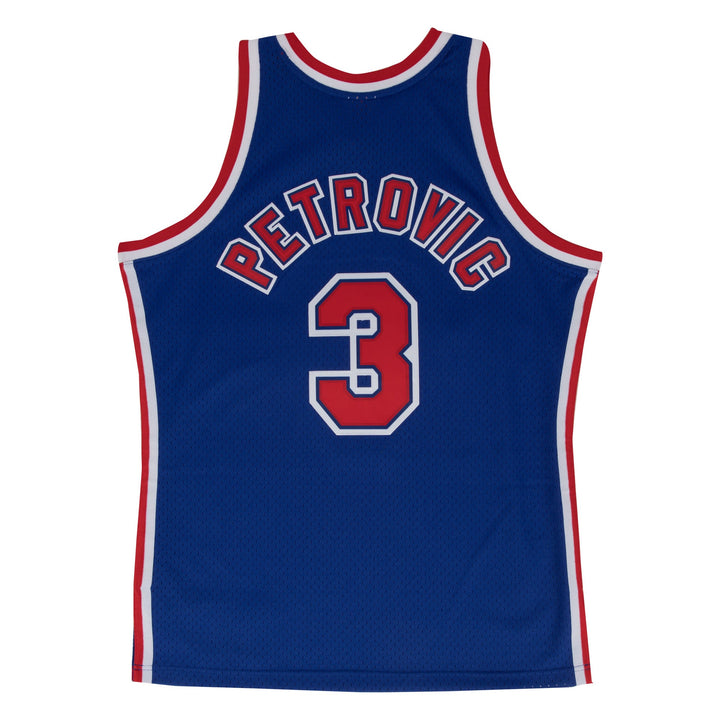 Mitchell &amp; Ness - NBA Swingman Jersey - New Jersey Nets - Drazen Petrovic - 1992-1993 - Blue