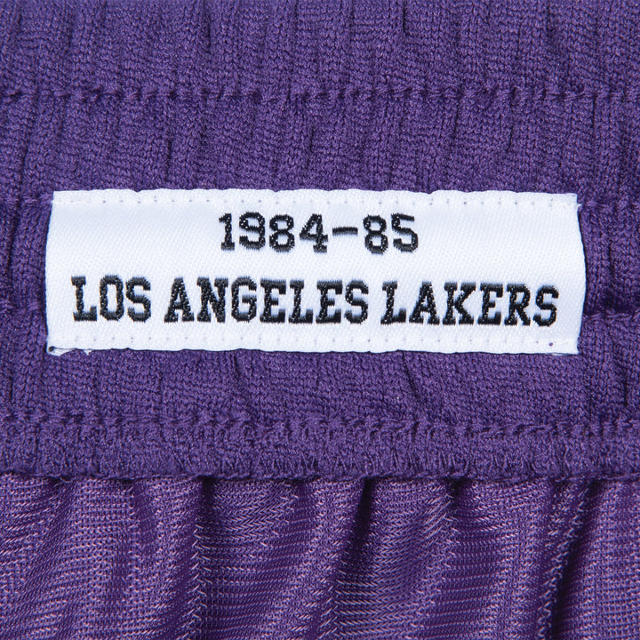 Los Angeles Lakers 1984-1985 NBA Swingman Shorts Mitchell &amp; Ness Purple