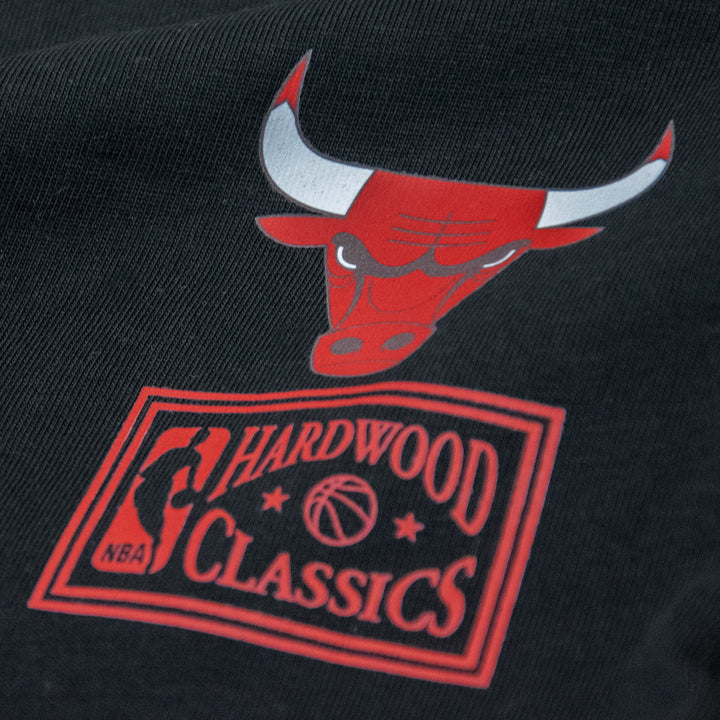 Dennis Rodman Chicago Bulls  NBA Classic Sport Player Tee Mitchell &amp; Ness Black