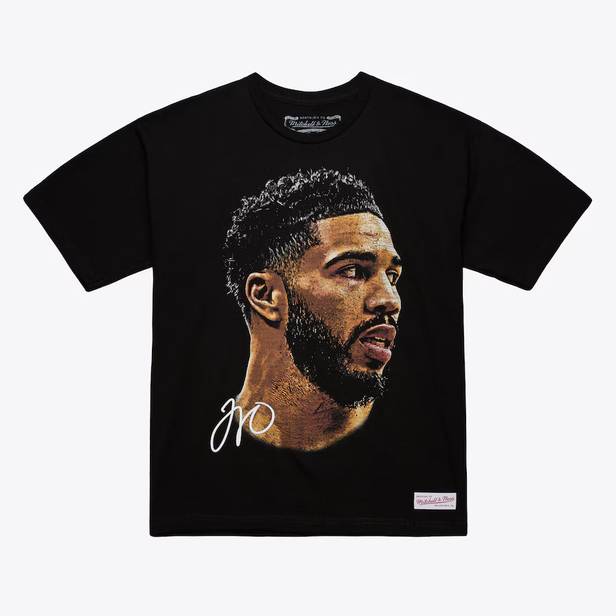 Mitchell &amp; Ness - Real Big Face Tee - Jayson Tatum