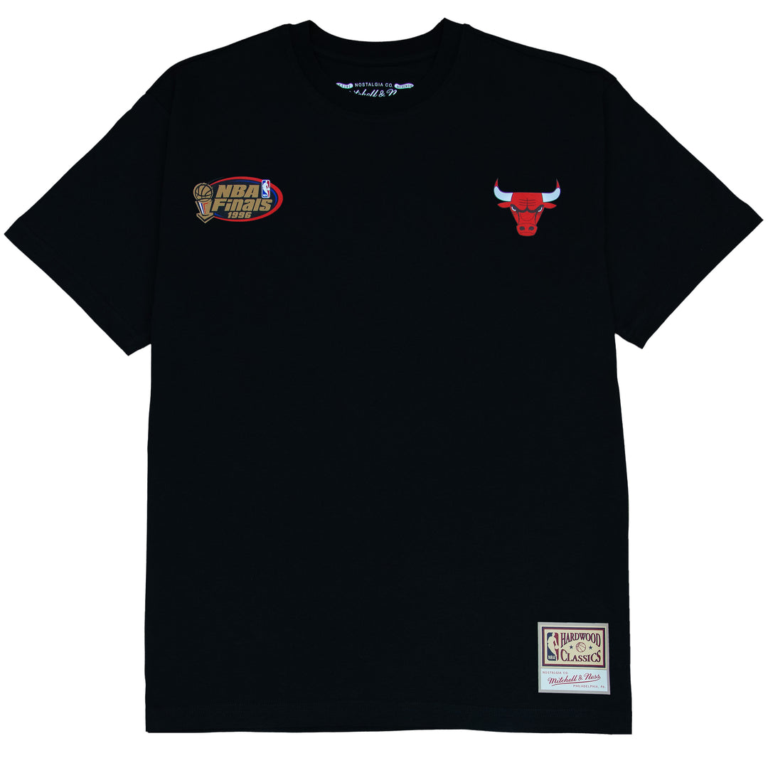 Chicago Bulls Dennis Rodman NBA Face Boxy Tee Mitchell &amp; Ness Black