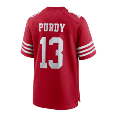 Brock Purdy San Francisco 49ers Home NFL Jersey Nike