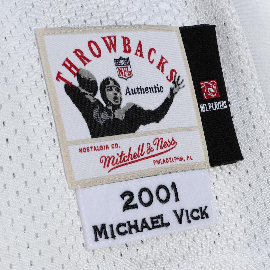 Mitchell &amp; Ness - NFL Authentic Throwback Jersey - Atlanta Falcons - Michael Vick - 2001