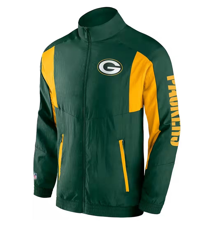 Fanatics - NFL Woven Track Jacket - Green Bay Packers