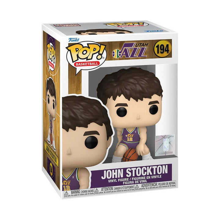 Funko - NBA Legends Pop! John Stockton (Rookie Season) 