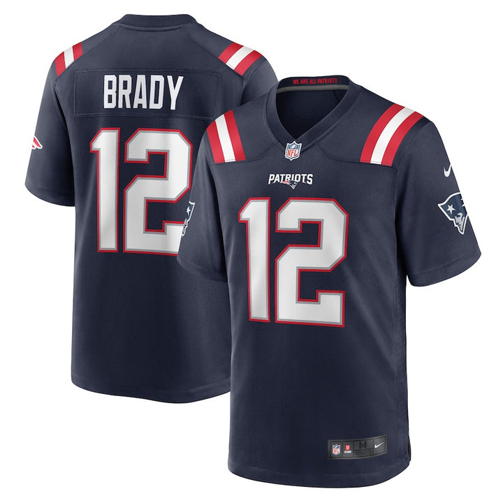 Tom Brady New England Patriots NFL Game Jersey Home Nike